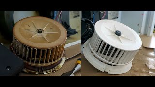 Clean a Greasy Kitchen Rangehood Exhaust Fan  DIY [upl. by Isleen394]