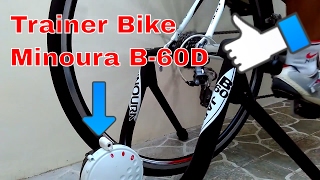 Suara Trainer Sepeda Minoura B60D  Indoor Bike Trainer Minoura B60D Noisy Bad Sound [upl. by Essirahs]