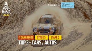 Cars Top 3 presented by Soudah Development  Étape 5  Stage 5  Dakar2022 [upl. by Upshaw]