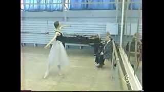 Svetlana Zakharova 1997 18y  Class Rehearsal  Performance  Interview [upl. by Dnanidref]