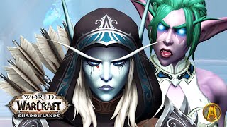 Sylvanas Eternal Punishment All Cutscenes in ORDER  Arthas Death Epilogue WoW Dragonflight Lore [upl. by Airdnat]