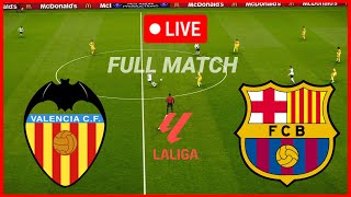 🔴LIVE Valencia vs Barcelona  Laliga 2023 Full Match Today Highlight amp Goals [upl. by Eldon361]