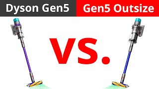 Dyson Gen5 Detect vs Gen5 Outsize 11 Objective Tests [upl. by Catima398]