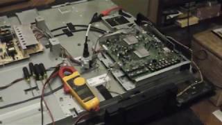 Flat screen TV Repair How to Replace Circuit Board Step by Step [upl. by Suoicerp40]