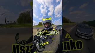 Między policją sobie stanę 😅👮‍♂️🏍️ motocykle [upl. by Anehsak271]