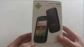 Unboxing  Alcatel OneTouch 918D [upl. by Ranna]