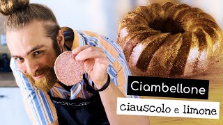 Ciambellone al Limone e Ciauscolo la merenda perfetta  Che cucinimo stasera [upl. by Laekim]