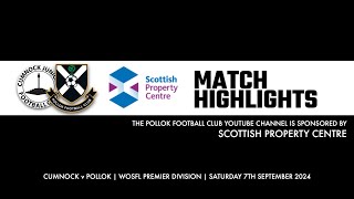 Cumnock v Pollok  7th September 2024 [upl. by Lu]