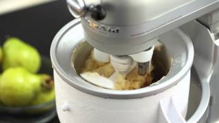 KitchenAid® Ice Cream Maker Attachment [upl. by Eivla]