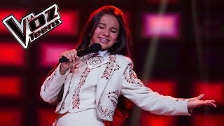 Dayanna Ángel canta ‘Me gustas mucho’  Audiciones a ciegas  La Voz Teens Colombia 2016 [upl. by Chiang80]