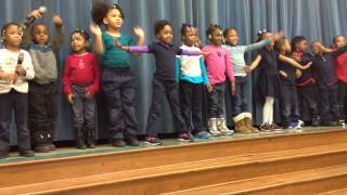 Glazer Elementary School Kindergarten Class BLACK HISTORY MONTH Program [upl. by Pandich881]