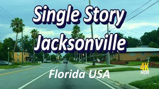 4K  Single Story Jacksonville  Florida Jacksonville [upl. by Kanya]