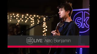 Alec Benjamin  Let Me Down Slowly Songkick Live [upl. by Risley]