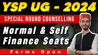 YSP UG Normal amp Self Financing Special Round Counseling 2024  Good news  Inspiring Agricon [upl. by Ardnod]