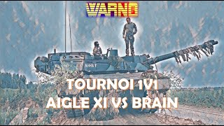 WARNOFR  AIGLE XI Vs BRAIN Tournoi 1v1 [upl. by Healy476]