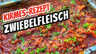 Kirmes Zwiebelfleisch  besser als vom Jahrmarkt  Partyrezept  Grillcoach Gerrit [upl. by Enelyw]