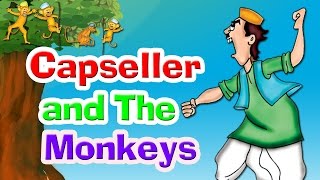 Monkey And Cap Seller Story In English  Kids Story In English  Bedtime Stories For Kids In English [upl. by Easton76]