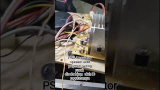 perbaiki PSU 🔴 regulator speaker aktif merk polytron tutorial [upl. by Leidag]