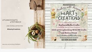 heartycreations24  A collaboration with rachandbellacrafts Part 2 [upl. by Holman]