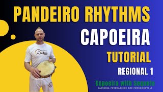 How to play Pandeiro for capoeira Tutorial 1 Practice with Soquete in this how to breakdown [upl. by Devol601]