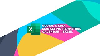 How to edit a social media editorial and marketing perpetual calendar [upl. by Stock]