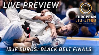 2024 IBJJF Euros Black Belt Finals  Live Preview [upl. by Gustave]