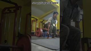 110 KG deadlift PR with 51 KG body weight 💪  shorts  deadlift [upl. by Freeland]