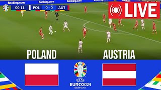 🔴 NA ŻYWO Polska vs Austria  UEFA EURO 2024  Mecz na żywo już dziś [upl. by Yardna]