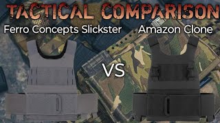 TACTICAL COMPARISON Ferro Concepts Slickster vs Krydex Low Viz Slick Carrier [upl. by Cohligan]