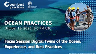 OBPS Focus Session Digital Twins of the Ocean  Experiences and Best Practices [upl. by Boaten]