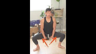 Asian Squat Deep and Wide Surfer Stretch [upl. by Welford]