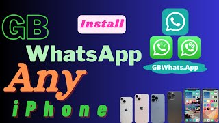 How to install GBWhatsApp on iPhone  Easy Tutorial [upl. by Lugo]