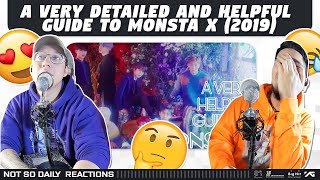 NSD REACT  a very detailed and helpful guide to monsta x 2019 Part2 [upl. by Sparkie453]