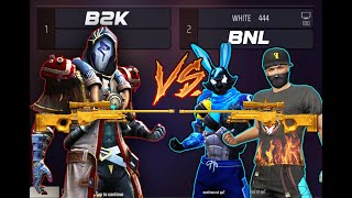 B2K RIGADA VS 6 PRO CRIMINALS  6 PRO PLAYERS CHALLENGE THE LEGENDS OF FREE FIRE [upl. by Pirbhai645]