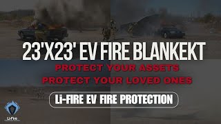 23x23 LiFire EV Fire Blanket  EV Fire Blankets Collection [upl. by Vilberg999]