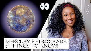 Mercury Retrograde 2021 5 Things to Know ♒🔮✨ [upl. by Carlson]