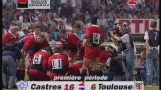 Stade Toulousain  Castres Finale champ de France 1995 Partie 12 [upl. by Erialcyram]