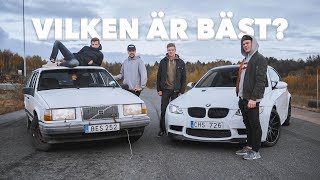 VOLVO 740 VS BMW M3 [upl. by Wardle]