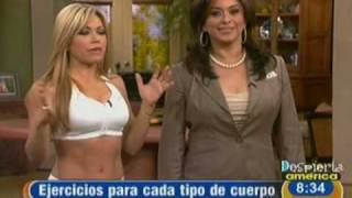 Fitness Video Los mitos del ejercicio y las dietas con Claudia Molina [upl. by Naahsar824]