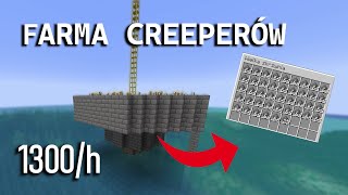 Farma Prochu Creeperów w Minecraft 1202 [upl. by Nnylirehs442]