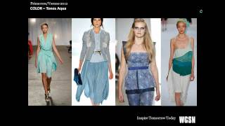 WGSN  New York Fashion Week  Tendencias PV 2012 [upl. by Letnahc916]