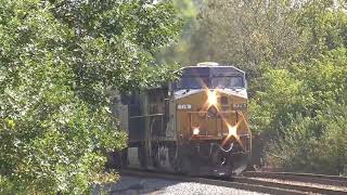 CSX C642 Loaded Coal Train from Creston Ohio September 23 2023 [upl. by Johnna]