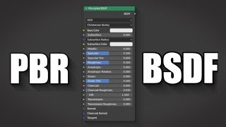 Blender 28 How to use PBR textures with principled bsdf CyclesEevee [upl. by Yltnerb982]