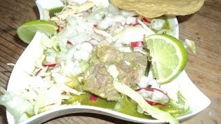 Receta de PozolePozole Verde de Puercolasdeliciasdelupita [upl. by Nnelg]