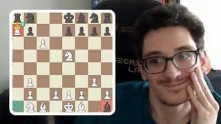 FABIANO SACRIFICES 2 ROOKS AND WINS IN 9 MOVES  Chess Katta [upl. by Bernardi605]