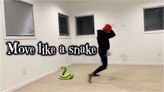 MOVE LIKE A SNAKE TUTORIAL NEW INTRO SONG FT SUBS  Nicole TV [upl. by Nivra]