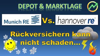 Die besten Aktien 2023 Münchener Rück Vs Hannover Rück  Die größten Rückversicherer der Welt [upl. by Jecoa]