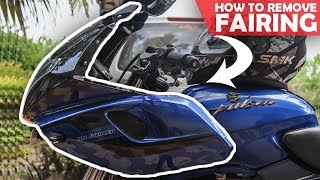 How to Remove Pulsar 220s Fairing [upl. by Pronty]