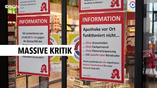 Apotheken bleiben wegen Streik geschlossen  RON TV [upl. by Serrell]