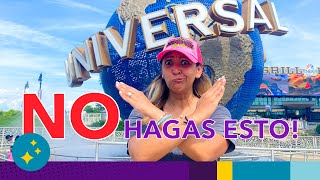 🚨13 ERRORES a evitar en UNIVERSAL STUDIOS Orlando [upl. by Cantu]